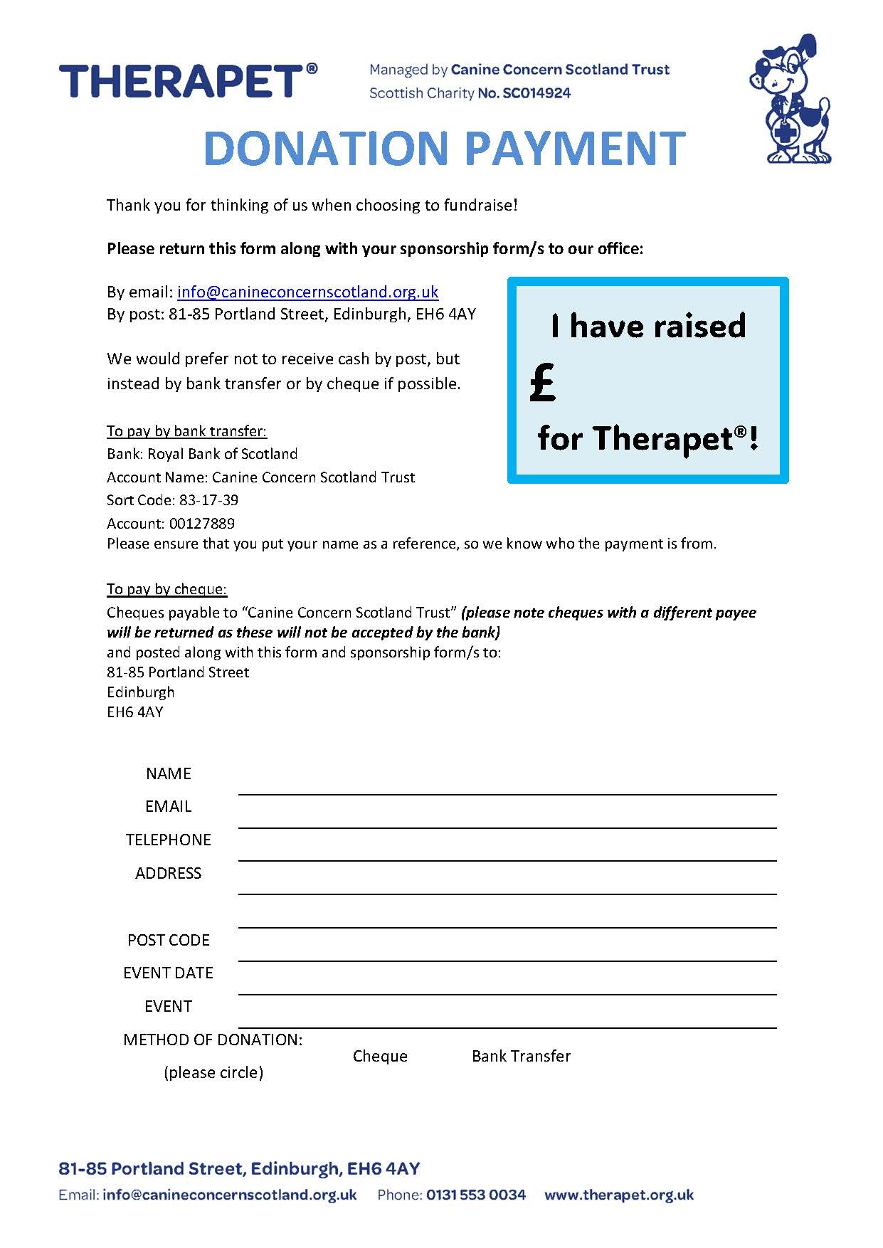 Donation Payment Form