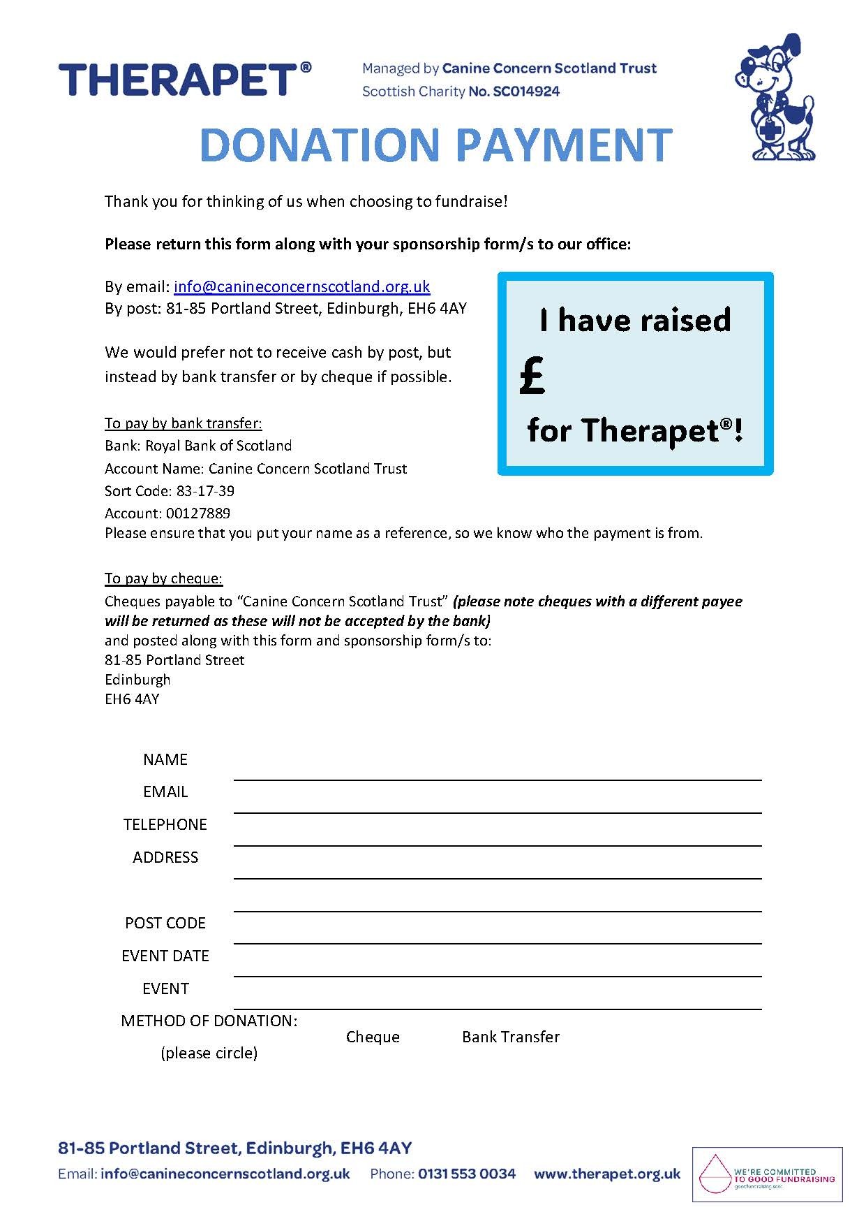 Donation Payment Form