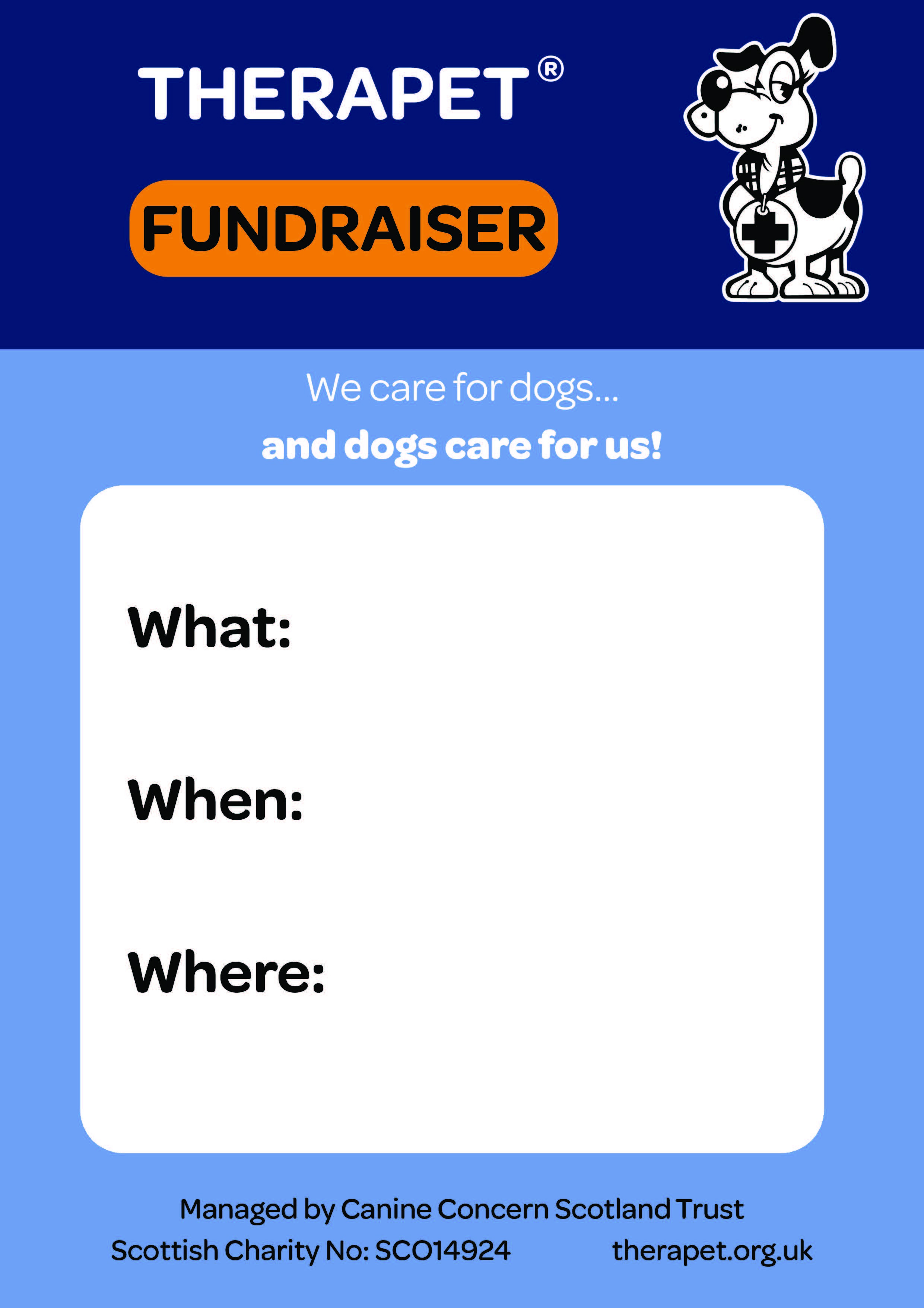 Fundraiser Poster