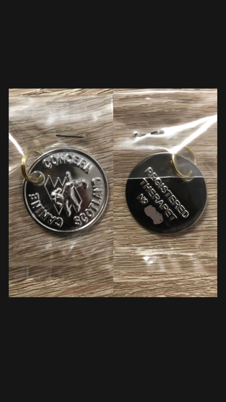 Numbered ID tag Disk